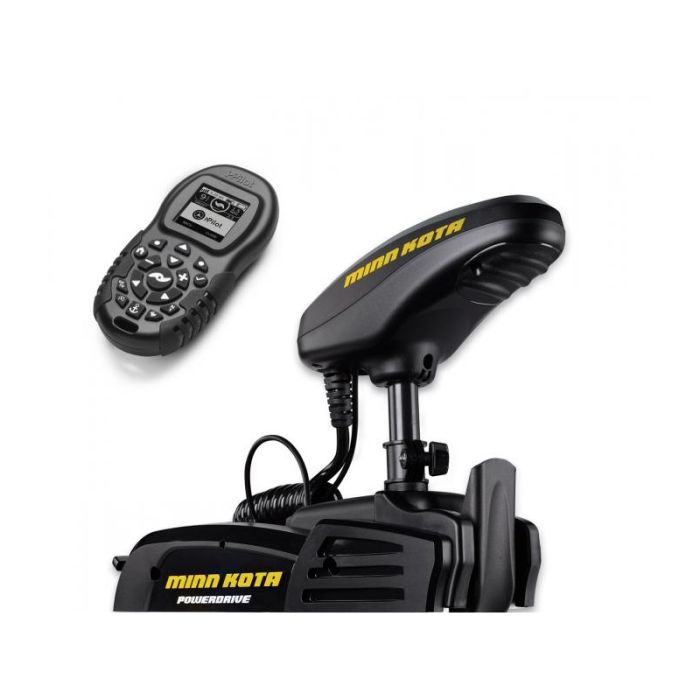 Elektrivöörimootor MINN KOTA Powerdrive-55 iPilot, 54" jalg, 12V, Bluetooth, must, magevette