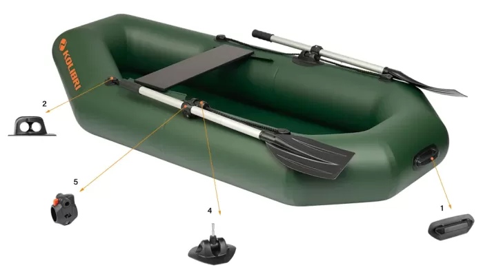 PVC paat Kolibri K-190