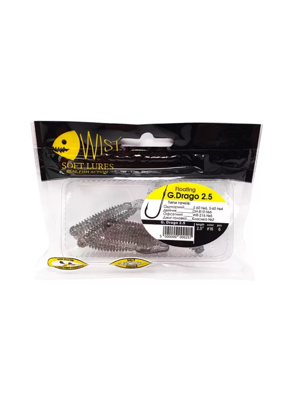  G.DRAGO FLOATING 2.5 #16 (6 tk)