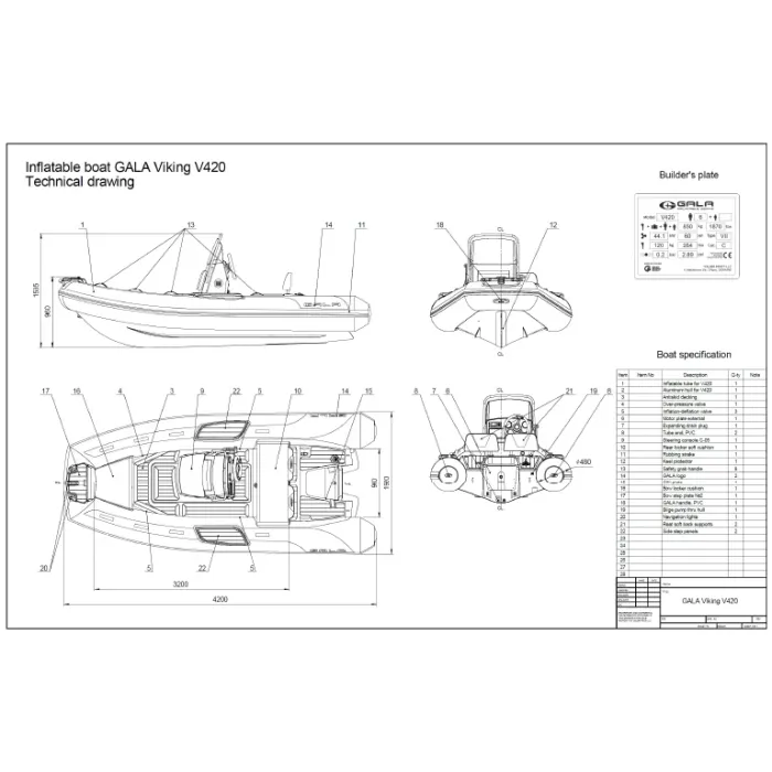 GALA VIKING V420 LG+