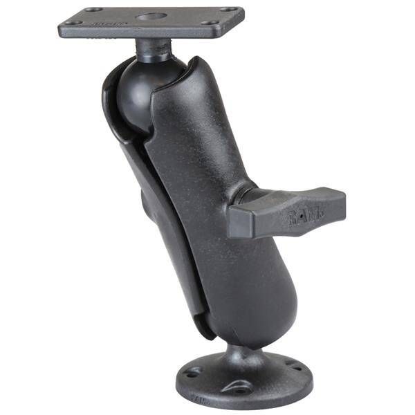 RAM® Composite Double Ball Mount for Humminbird Helix 5