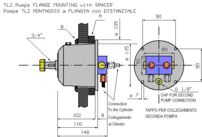 Kõrge täpsusega hüdrauliline roolisüsteem võidusõidu- või kiirpaatide mootoritele kuni 350 hj