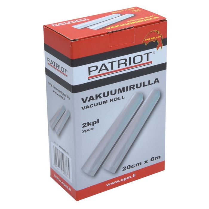 Patriot Vacuum rulli 20cm x 6m 2pcs