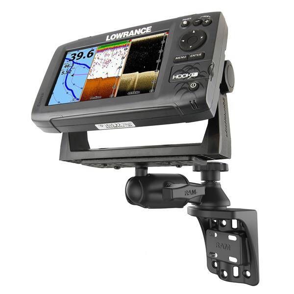 RAM® Vertical 6" Swing Arm Mount with Swivel Ball & Socket Joint