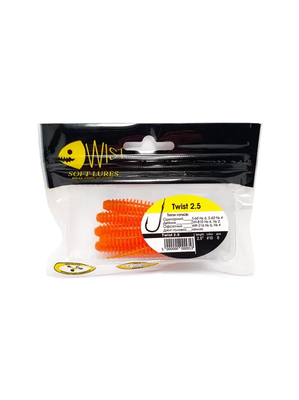  TWIST BOOST 2,5" #10 (6 ТK)