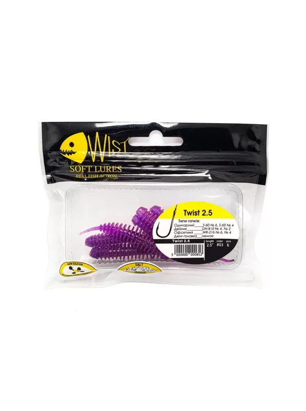  TWIST BOOST 2,5" #3 (6 ТK)