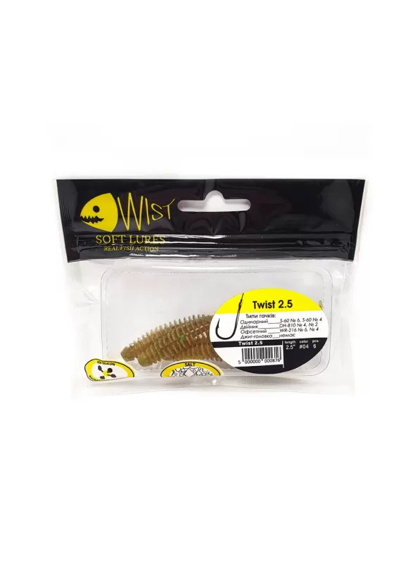  TWIST BOOST 2,5" #4 (6 ТK)