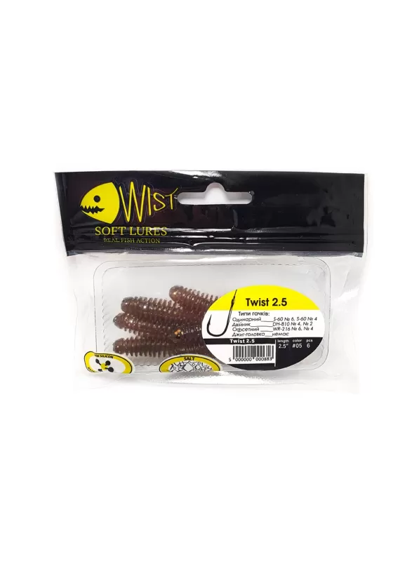 TWIST BOOST 2,5" #5 (6 ТK)