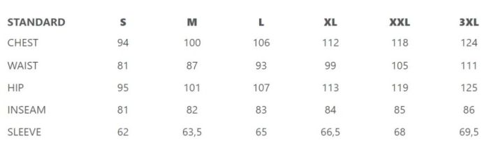 Westin W4 Winter Suit Extreme  talikombe